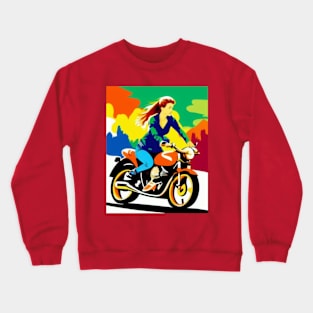 Into the ride Crewneck Sweatshirt